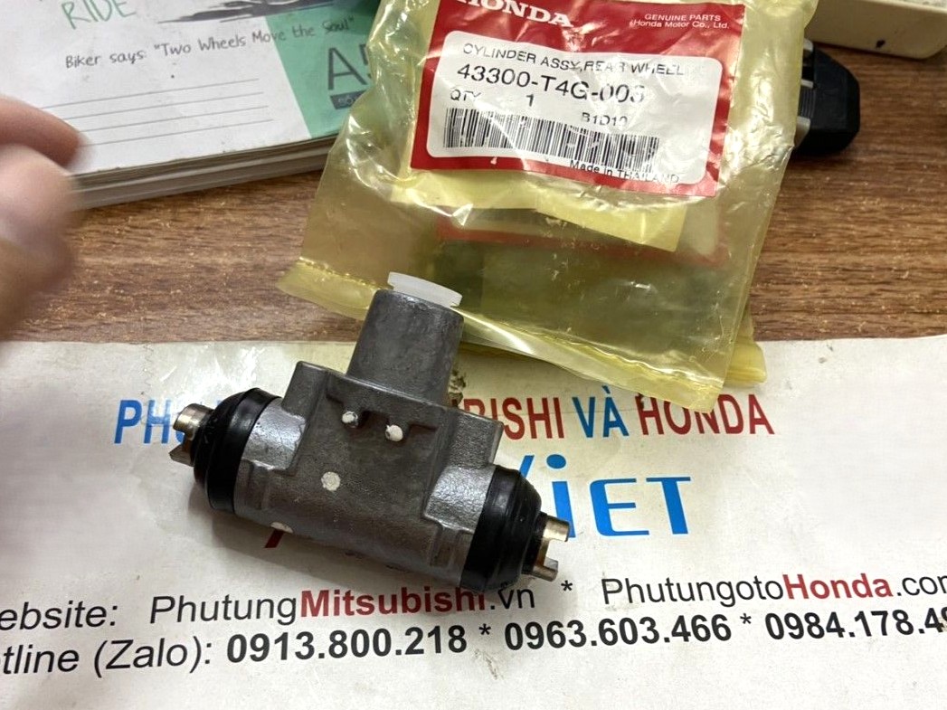 Xy lanh phanh sau sử dụng cho xe CITY - hàng nhập khẩu chính ngạch