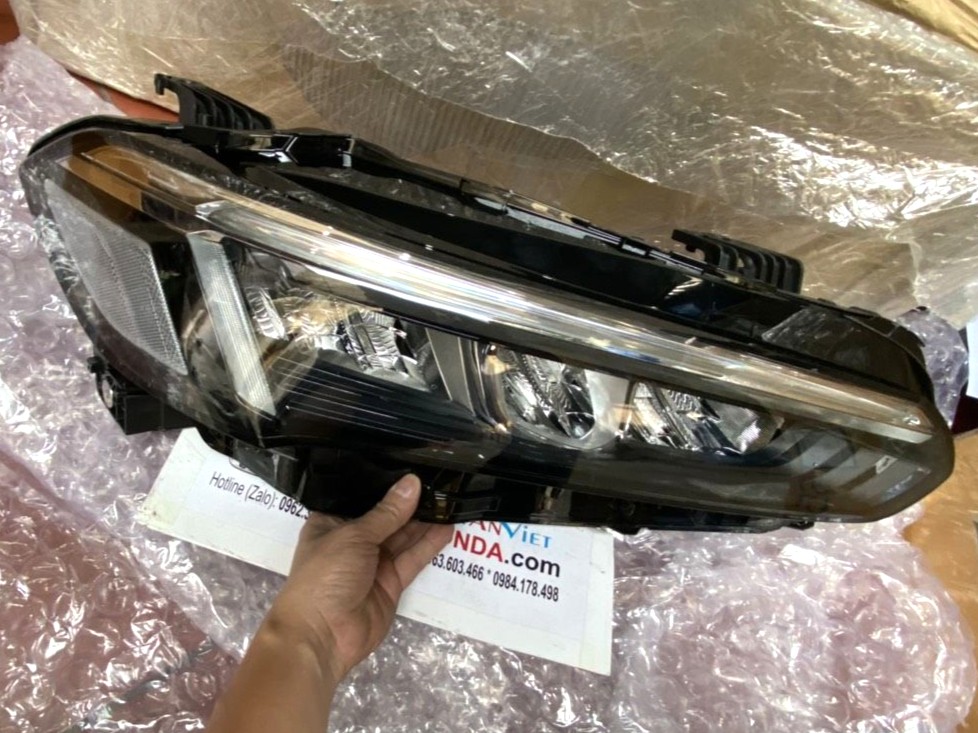 Vỏ Đèn pha sử dụng cho xe Civic 2022-2024 (gen 11) bản Full led - hàng nhập khẩu chính ngạch