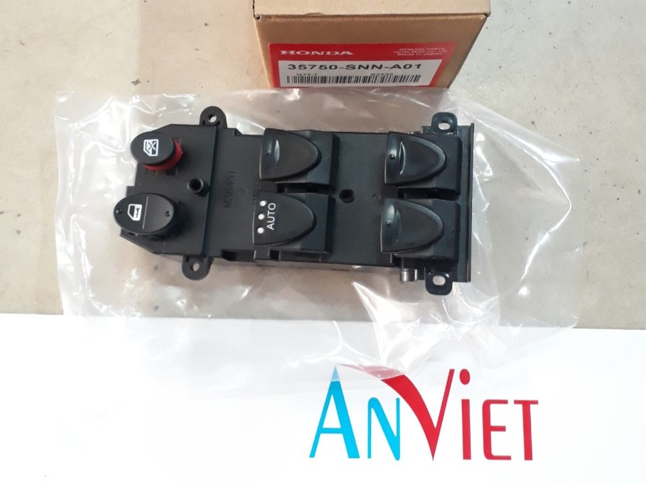 Công tắc lên xuống kính tổng sử dụng cho xe CIVIC - hàng nhập khẩu chính ngạch