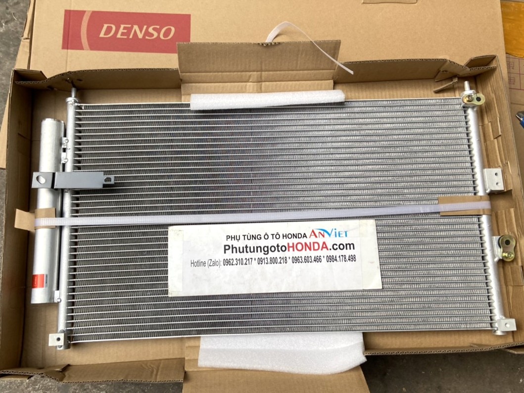 Dàn nóng điều hòa sử dụng cho CIVIC 2006-2008 hàng Denso - hàng nhập khẩu chính ngạch
