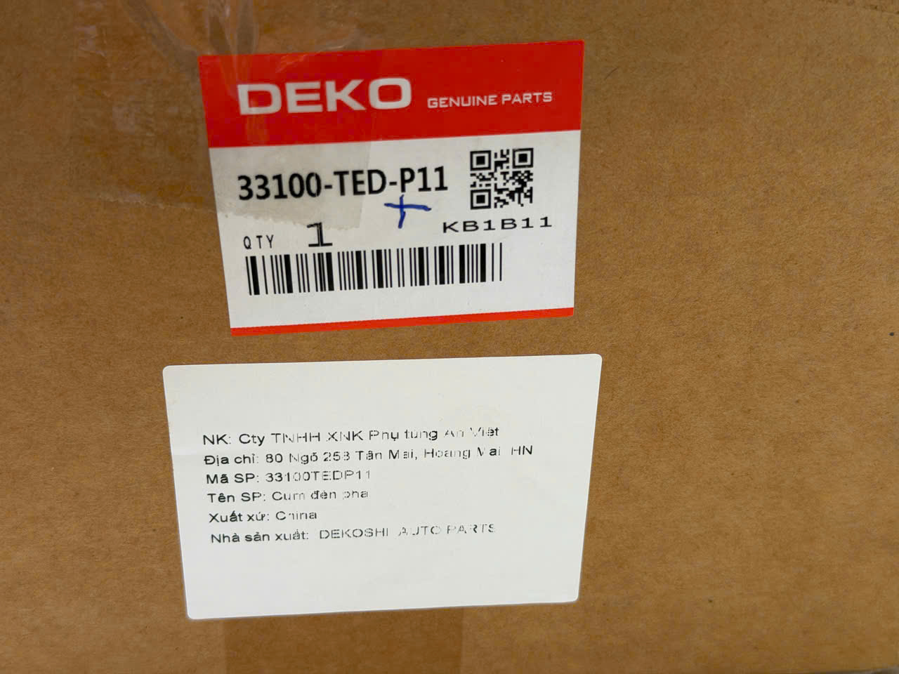 Vỏ Đèn pha dùng cho xe CIVIC 2016-2021 bản led 33100-TED-P11 33150-TED-P11 33100TEDP11 33150TEDP11