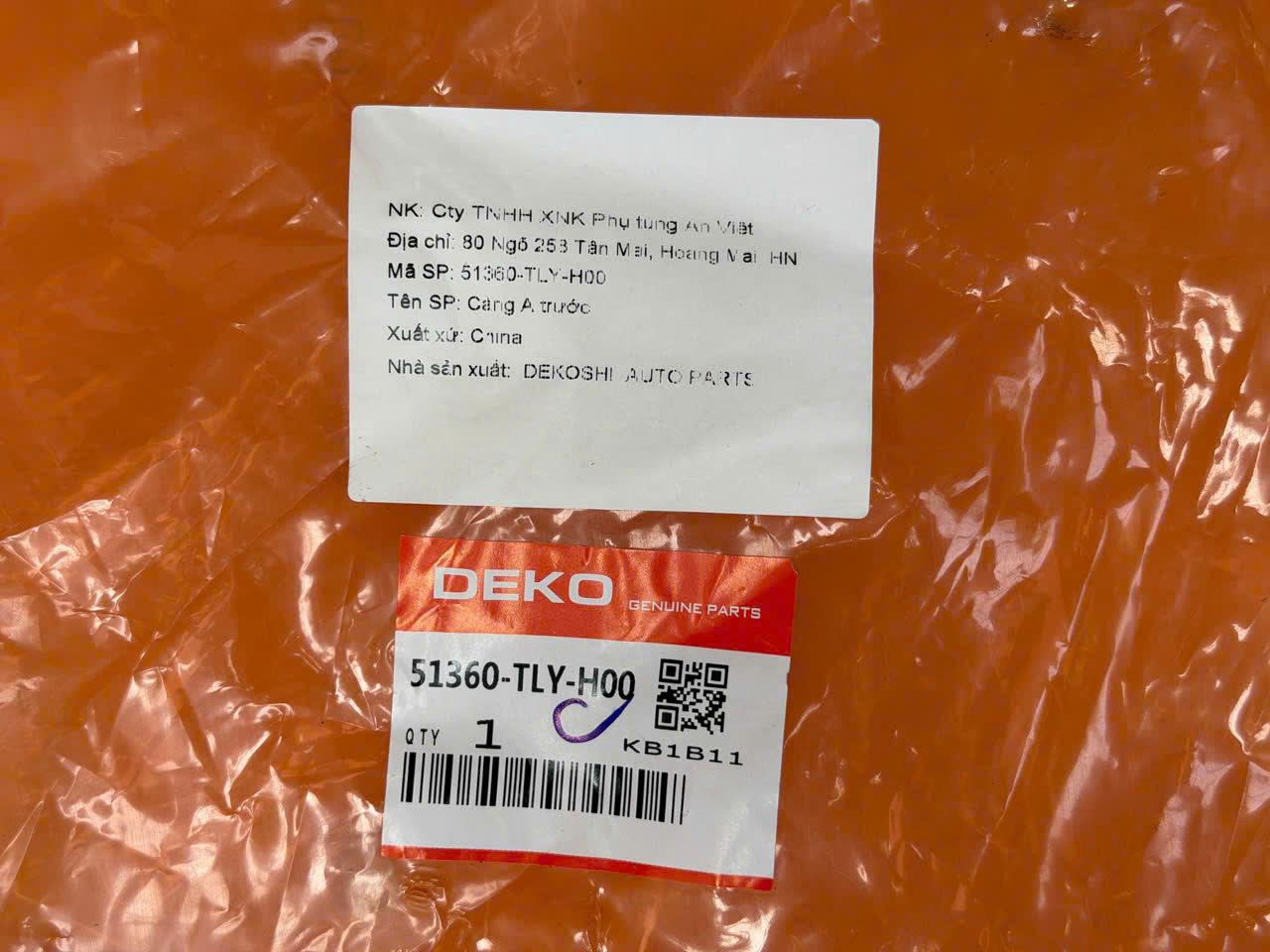 Càng A dùng cho xe CRV 2018-2026 | DEKOSHI DK-51360-TLY-H00