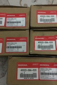 Bố thắng sau, Má phanh sau sử dụng cho xe CRV 43022-S9A-020 43022S9A020