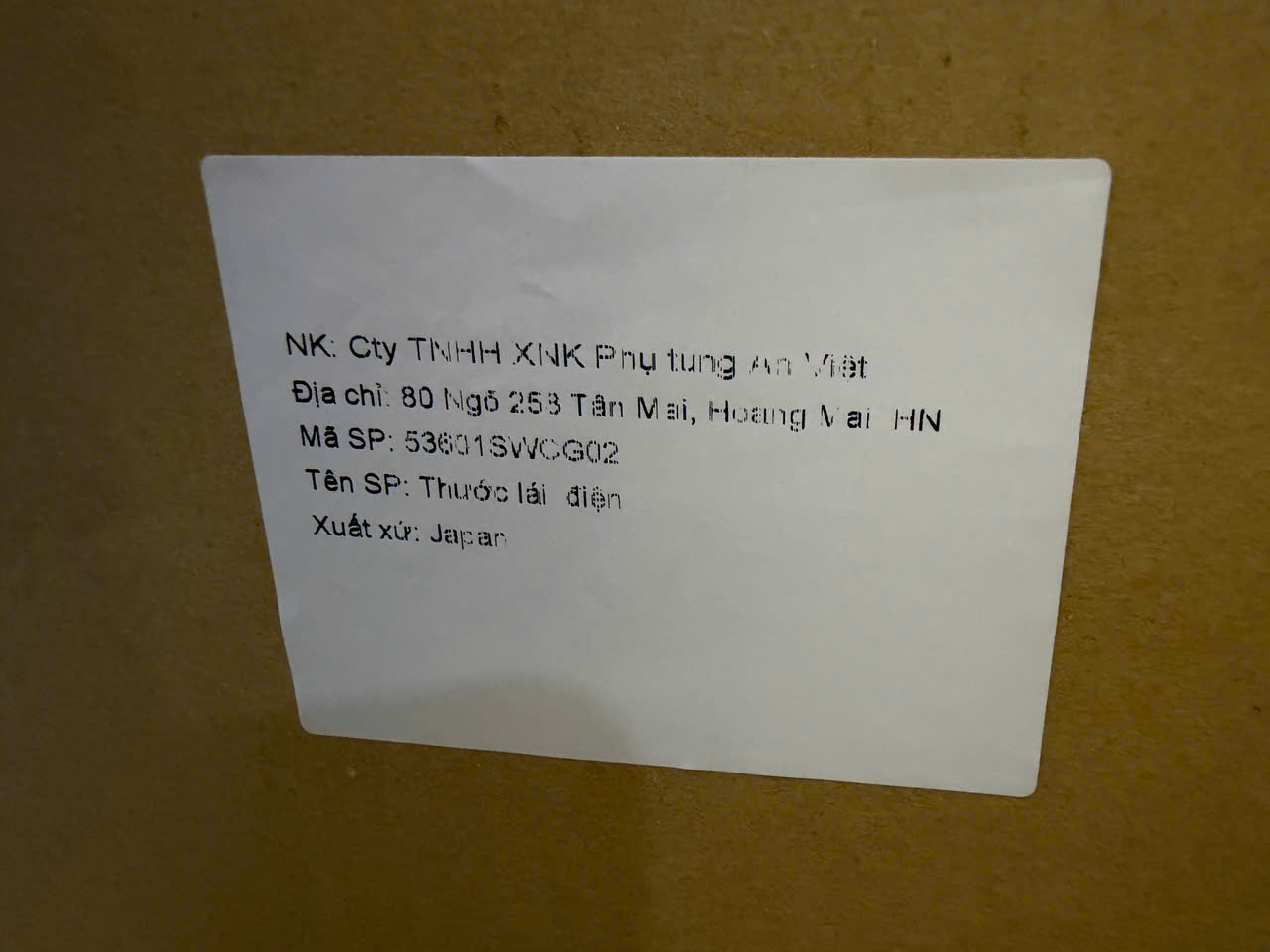 Thước lái điện xe dùng cho xe CRV 2009-2011 53601SWCG02 53601-SWC-G02