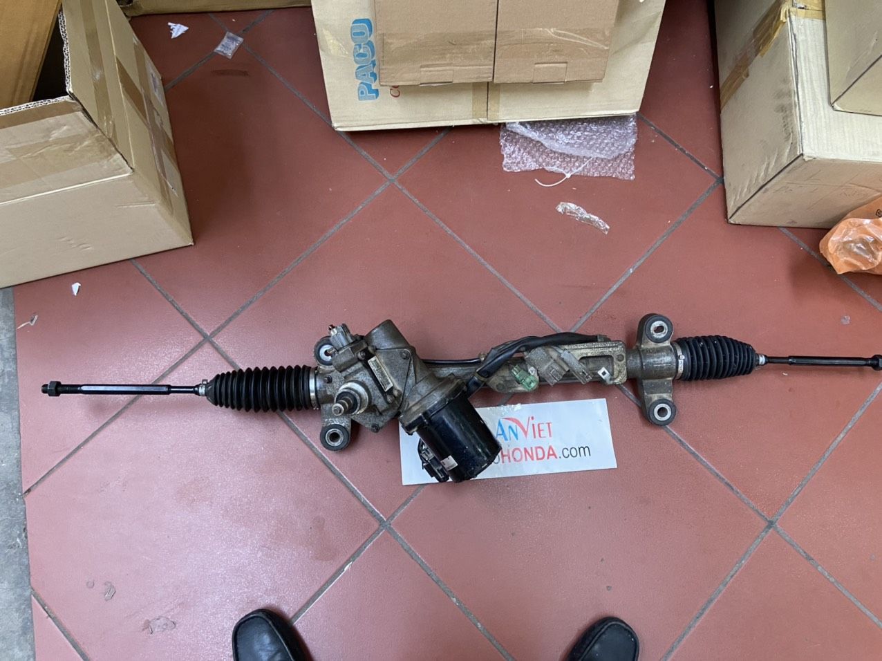 Thước lái sử dụng cho xe CRV - hàng tháo máy