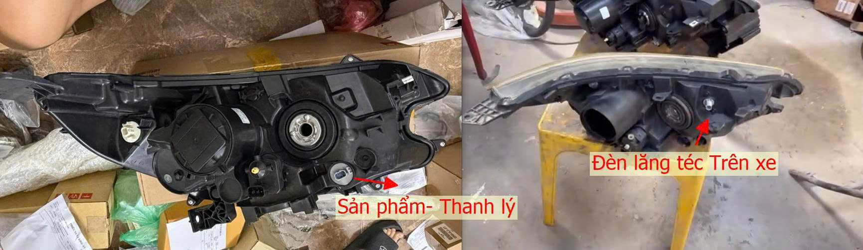 Vỏ Đèn pha dùng cho xe CRV 2013-2015 hàng thanh lý 16/10/2026