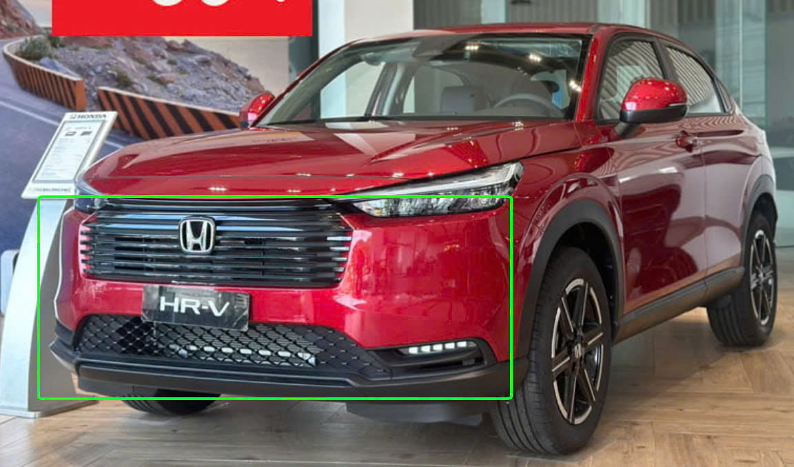 Cản trước, ba đờ sốc trước sử dụng cho xe Hrv 2022-2026