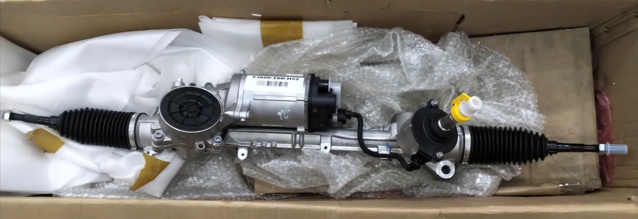 Thước lái xe HONDA ODYSEY 2013 - 2025 , thước lái điện Accord 53600T6DH53 53600-T6D-H53 53600-T6D-H07 53600T6DH07  gồm mô tơ trợ lực thước lái điện và cảm biến góc lái ODYSEY