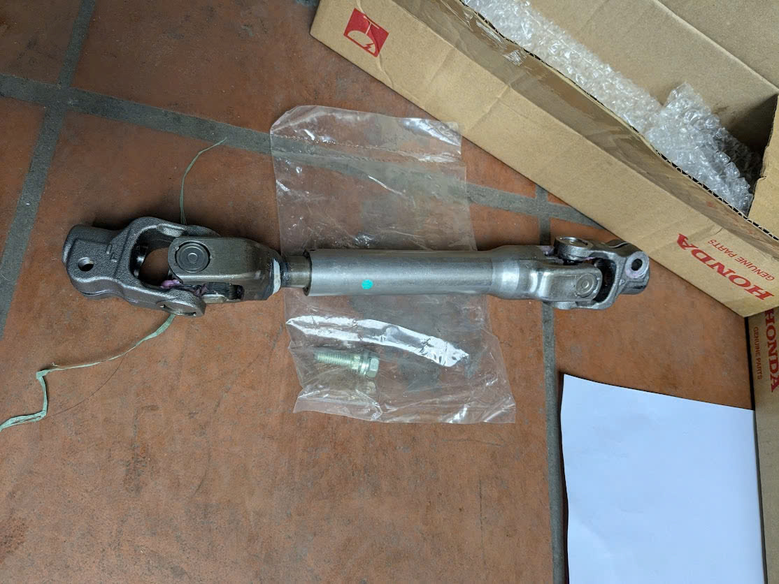 53213T00F01 Khớp các đăng lái (hay trục các đăng lái, trục trung gian cột lái khớp chữ thập) Honda City 2021 -2025 53213-T00-F01