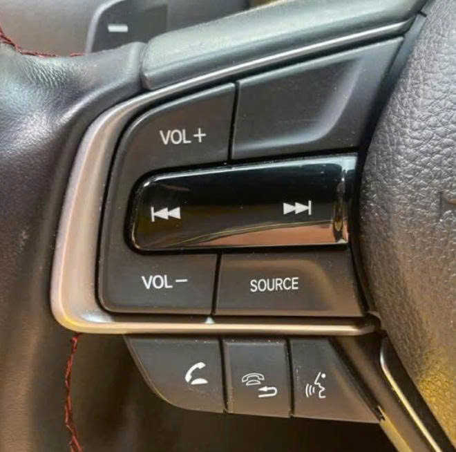 Công tắc cruise control và công tắc âm lượng  ở vô lăng Xe Honda City 2021-2026  35880TVAA01 36770TVAA01 35880-TVA-A01 36770-TVA-A01