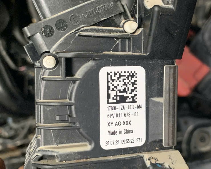 Cảm biến chân gas và bàn đạp chân gas Honda HRV 2022-2024, City 2021-2024 hàng bãi