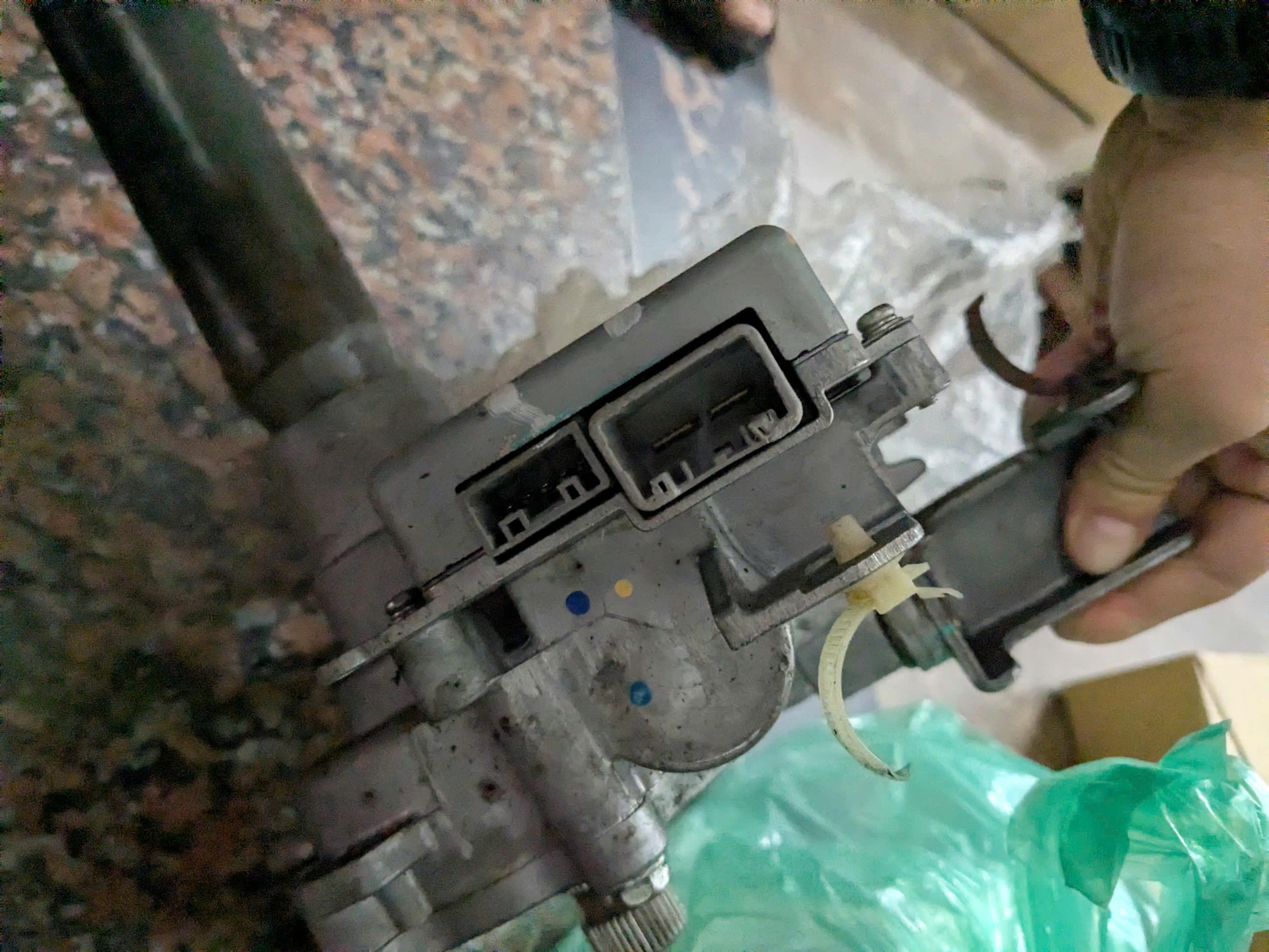 Cột lái liền mô tơ trợ lực và hộp điều khiển thước lái xe Honda City 1.5 2014-2020 hàng bãi