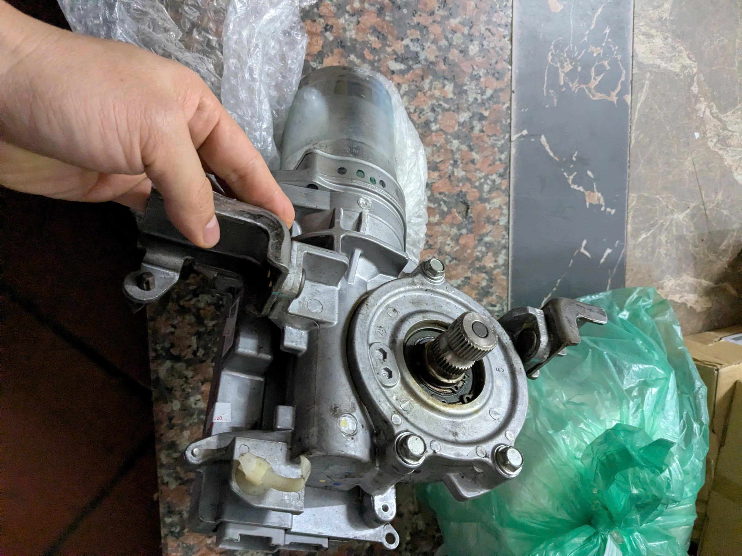 Cột lái liền mô tơ trợ lực và hộp điều khiển thước lái xe Honda City 1.5 2014-2020 hàng bãi