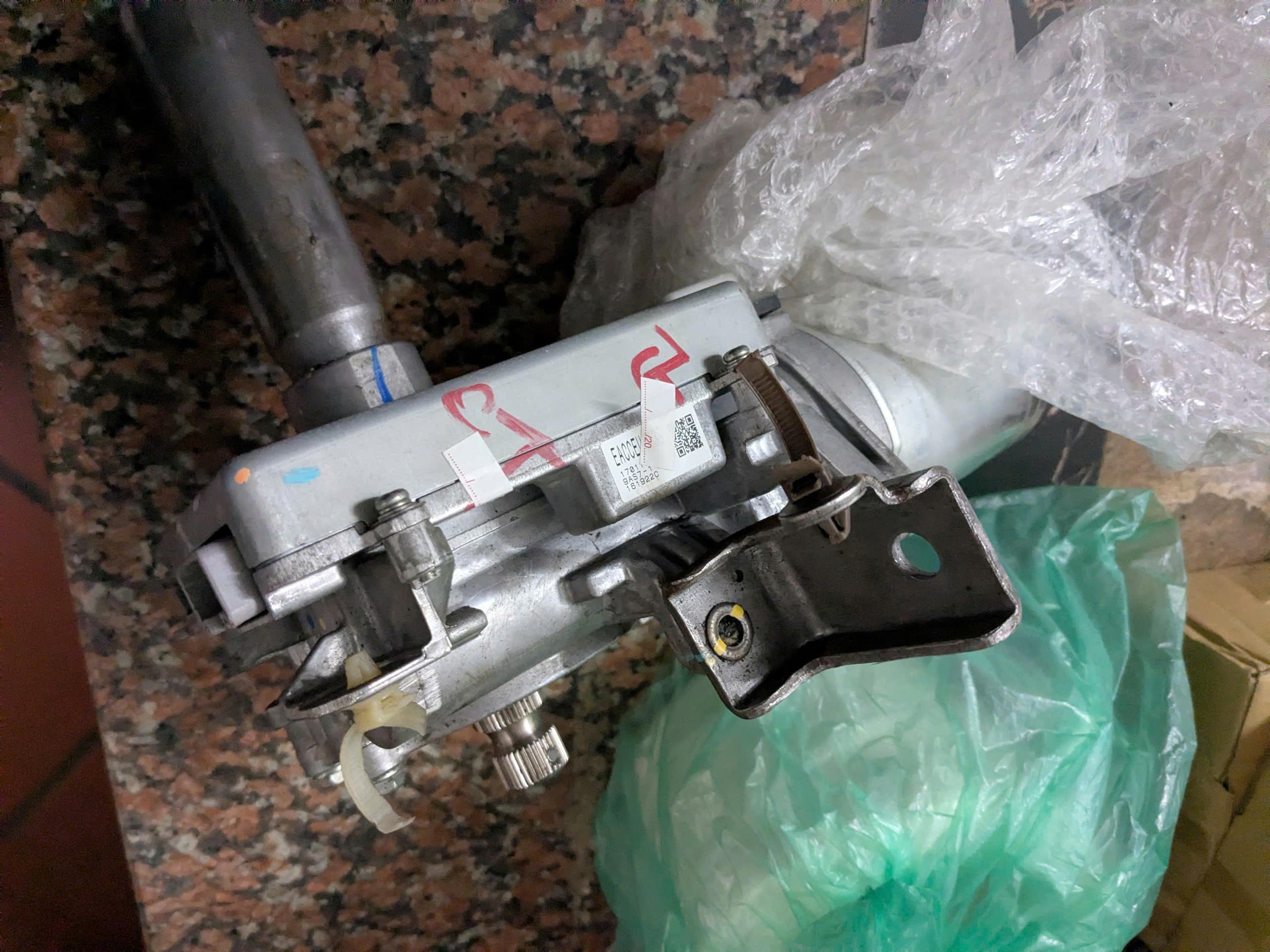 Cột lái liền mô tơ trợ lực và hộp điều khiển thước lái xe Honda City 1.5 2014-2020 hàng bãi