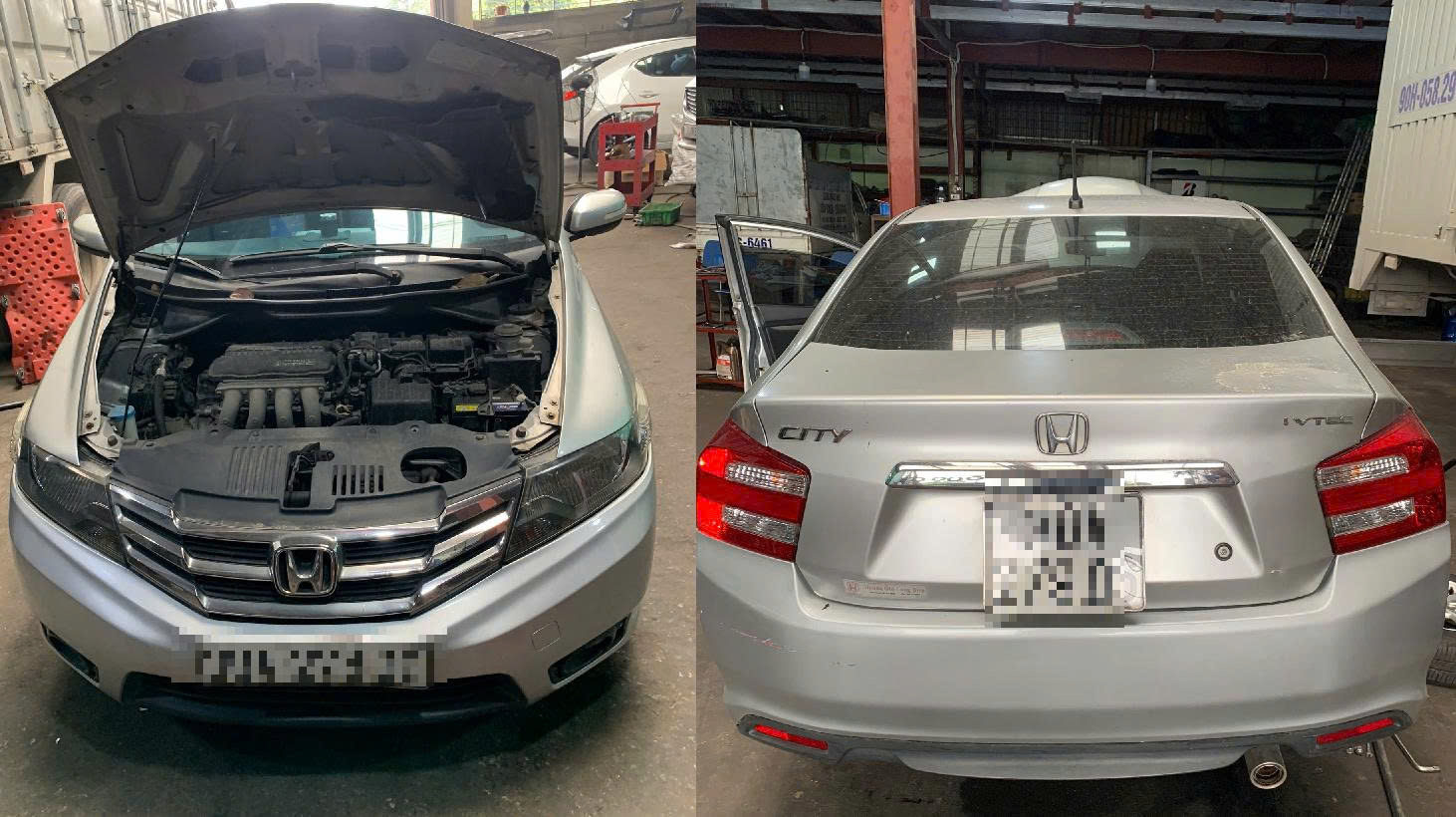 Cụm bơm abs chống trơn trượt Xe Honda City 2012 2013 57110TM0T51 57110-TM0-T51