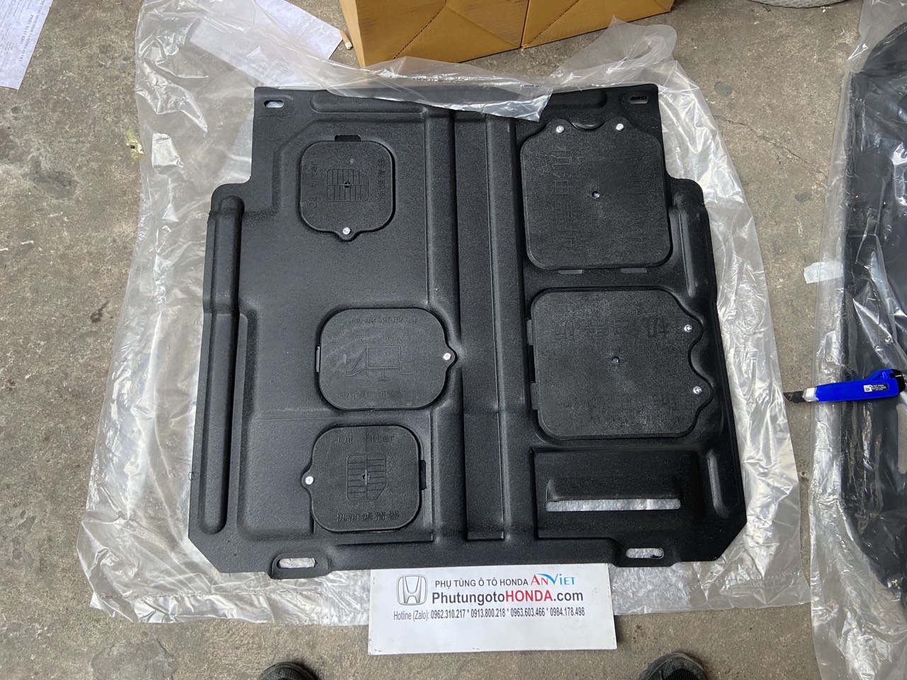 Chắn bùn gầm máy động cơ xe Honda City 2013-2014