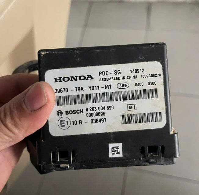 Hộp điều khiển cảm biến lùi  City 1.5 2014-2020 - hộp khoảng cách- hộp cảm biến đỗ xe 39670-T9A-Y011-M1  39670T9AY01