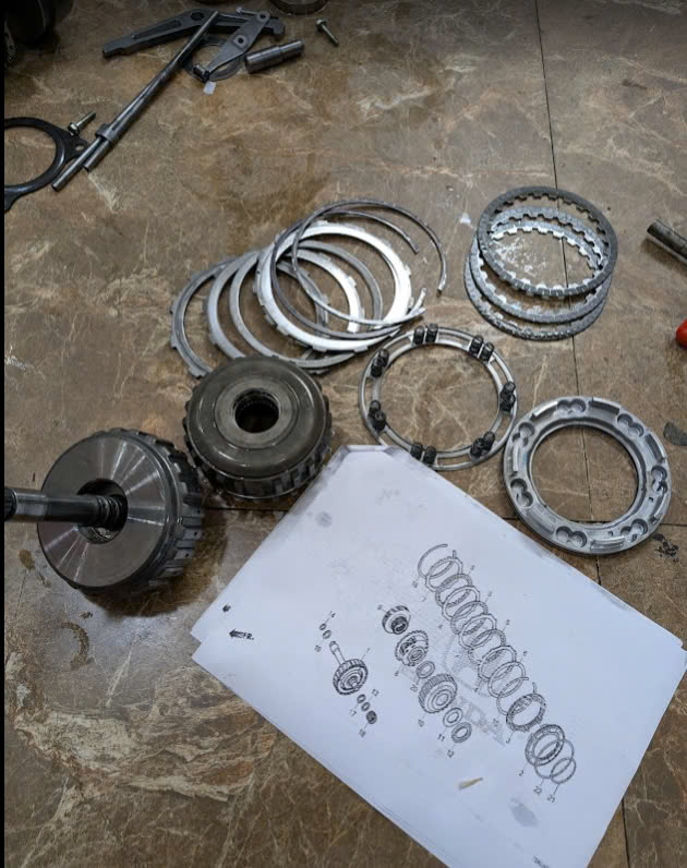 Bên trong hộp số Vô cấp CVT của Xe Honda City 2014-2020,  Honda Brio 2019-2021, Honda Jazz 2018-2022 có gì? Hình ảnh Tháo lắp , thay thế Tất cả các Bánh răng, vòng bi, các bộ phận chi tiết trong hộp số CVT của Honda