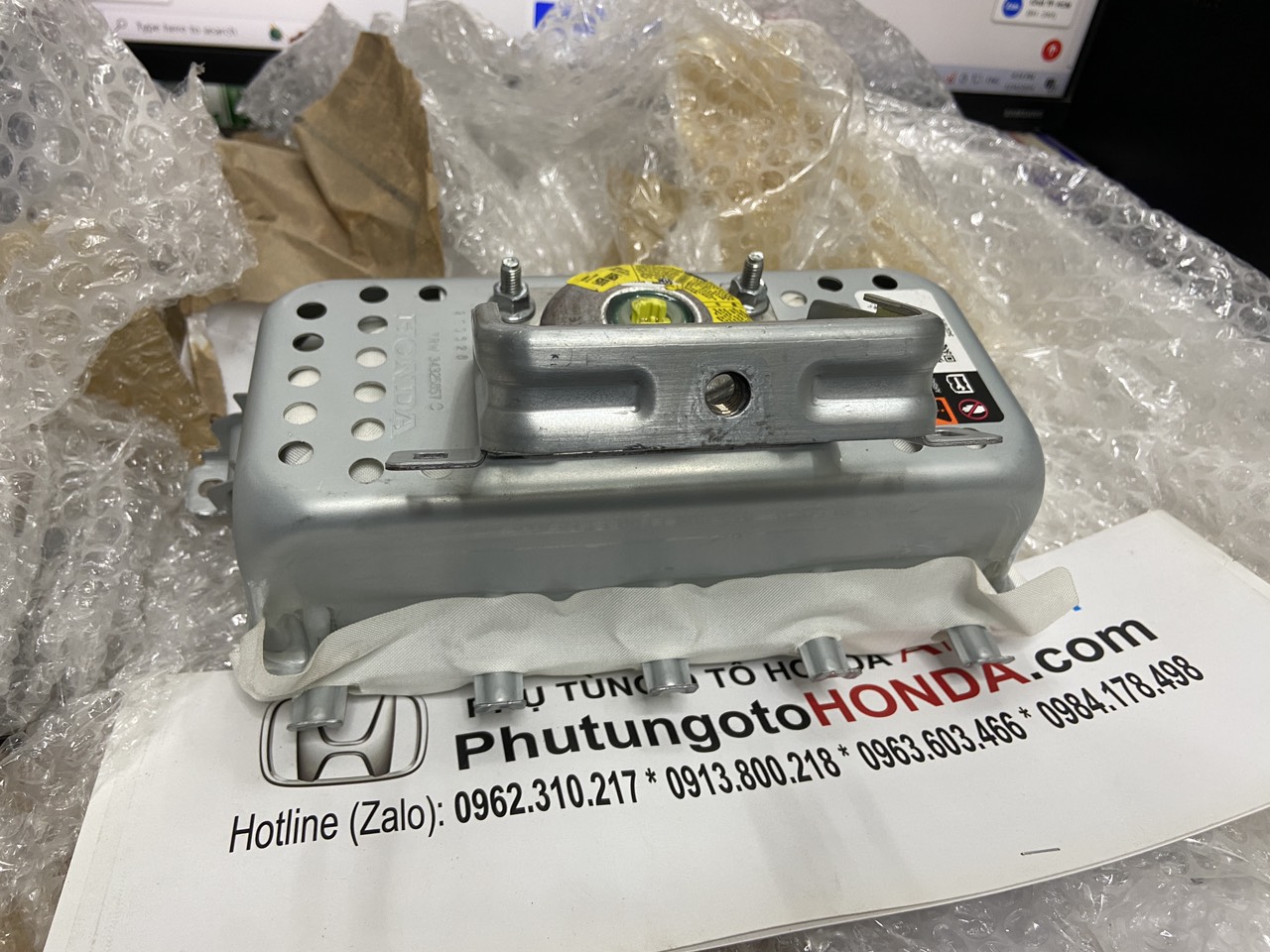 Túi khí bên phụ, túi khí Táp lô xe Honda City 2021-2025