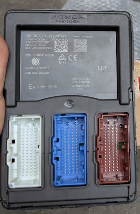 38809t20w02 Hộp etacs body  civic  2022 2024 1.5 turbo ,MODULE UNIT, BODY CONTROL (SERVICE) (REWRITABLE) BCM CD5 38800-T20-W02 38809-t20-w02 