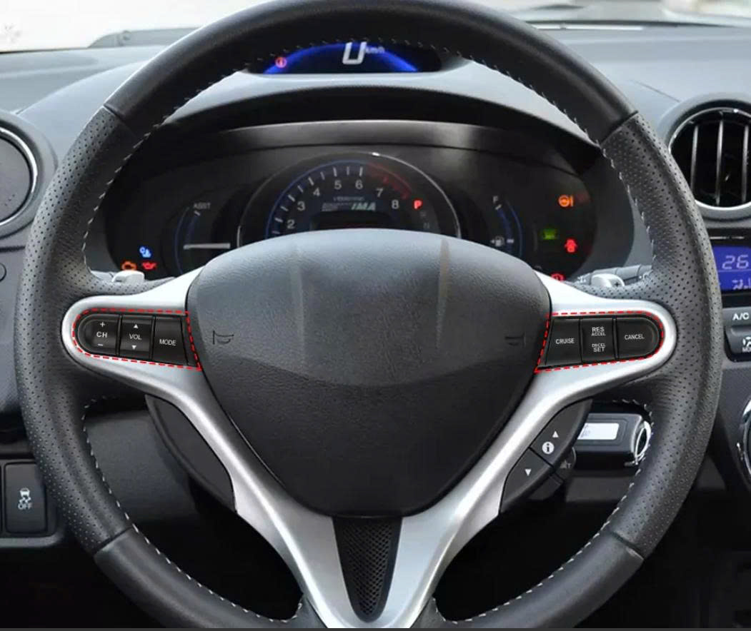 Công tắc cruise control gas tự động và công tắc điều khiển chỉnh âm lượng ở vô lăng Xe Honda Civic 2006-2011 