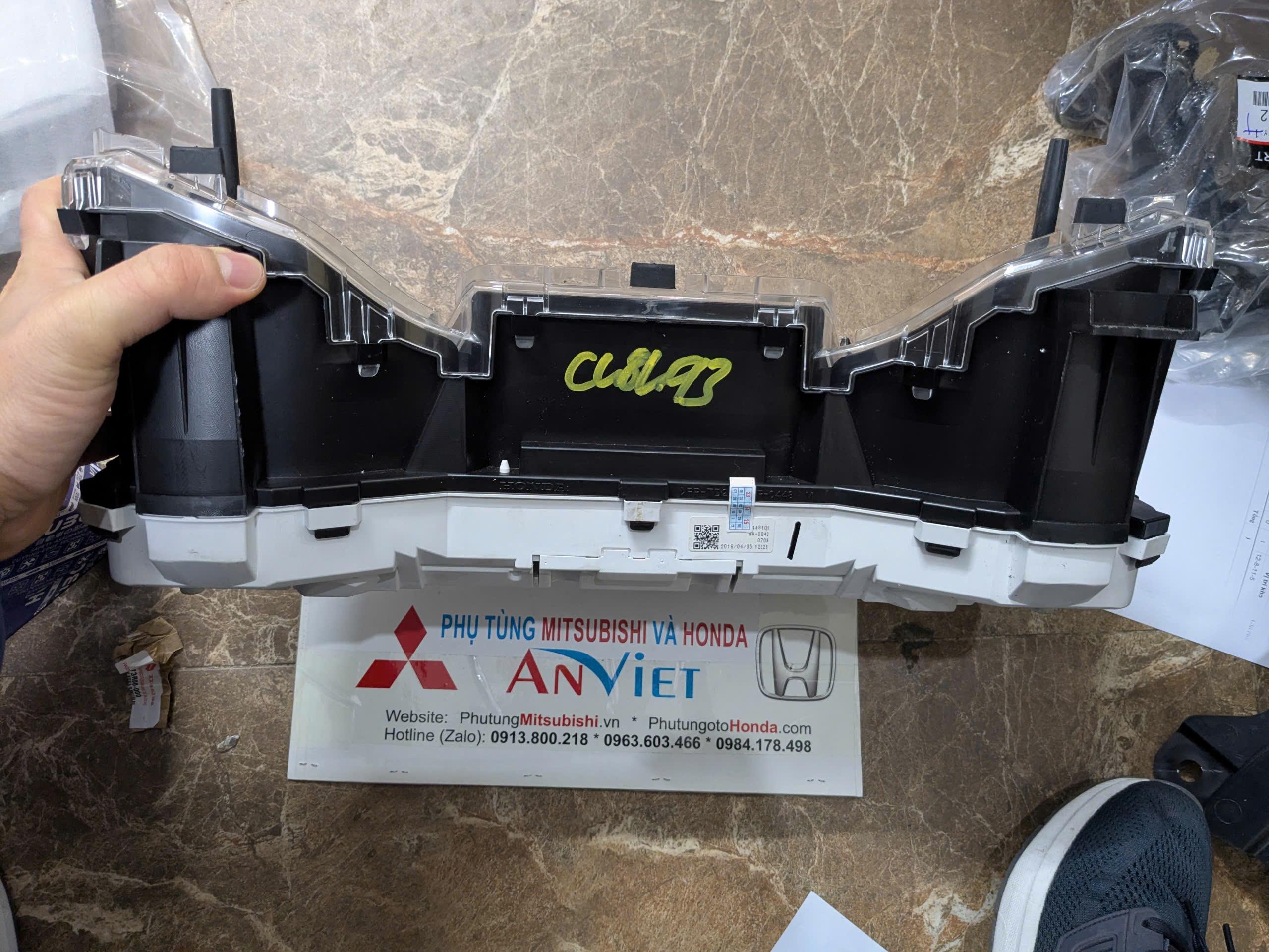 Cụm đồng hồ công tơ mét trên táp lô  Civic 1.5 1.8 2016-2018- 2019-2020  fc1 fc6