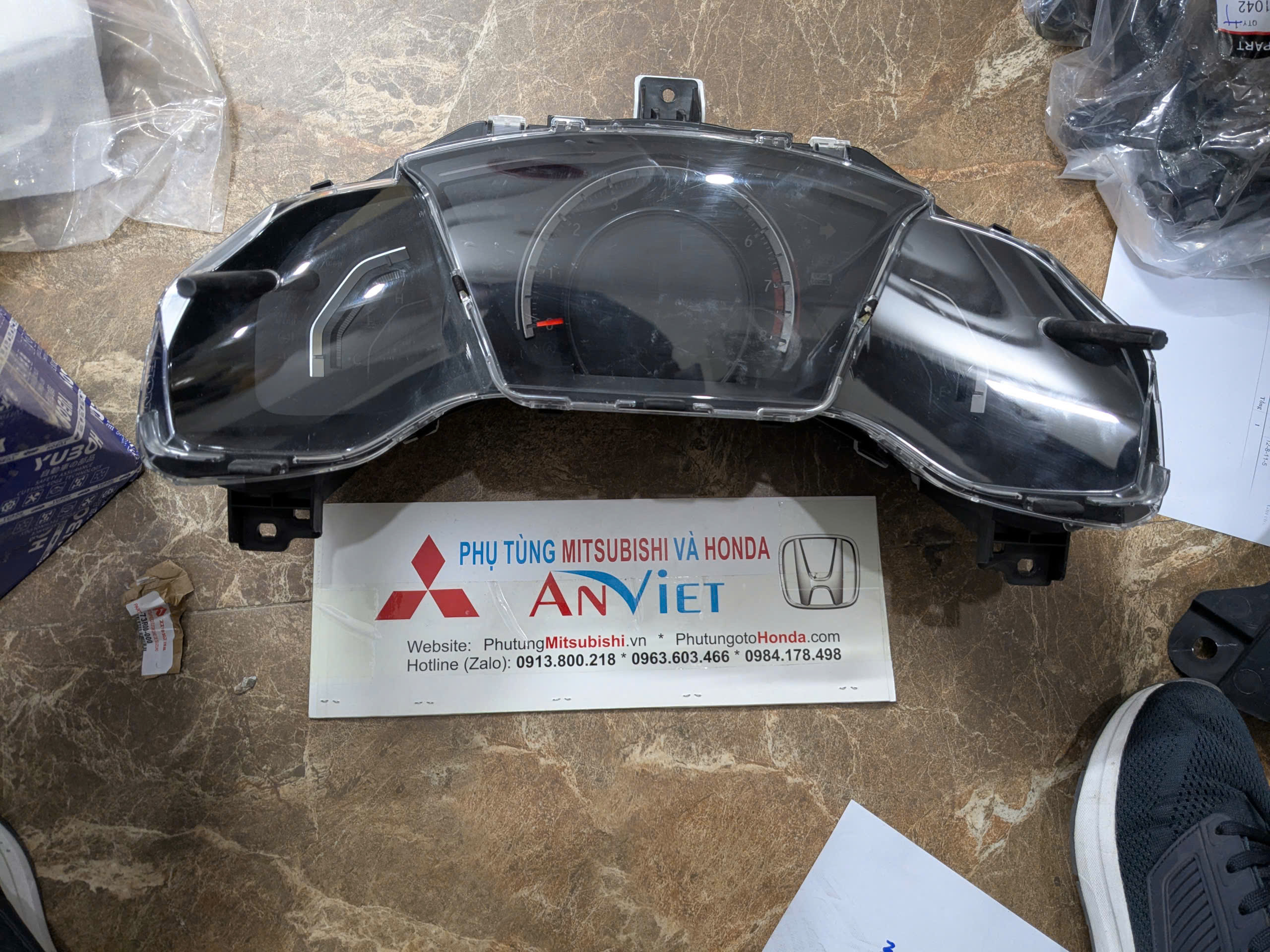 Cụm đồng hồ công tơ mét trên táp lô  Civic 1.5 1.8 2016-2018- 2019-2020  fc1 fc6