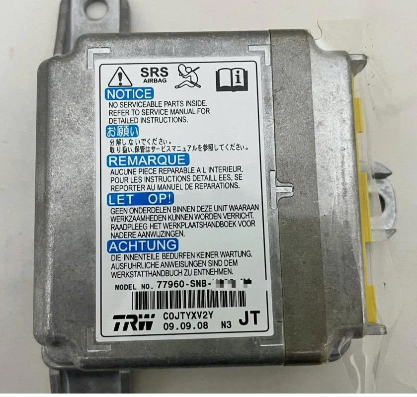 Hộp điều khiển túi khí  Honda Civic 2006- 2011 - hộp túi khí  Civic Gen 8 - hộp srs Civic 779603M0P71  77960-3M0-P71 77960SNBY43 77960-SNB-Y43