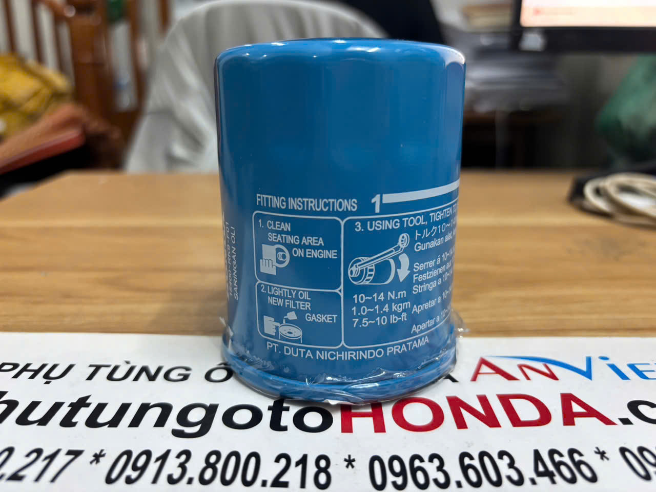 Lọc dầu, Lọc nhớt động cơ xe Honda CRV
