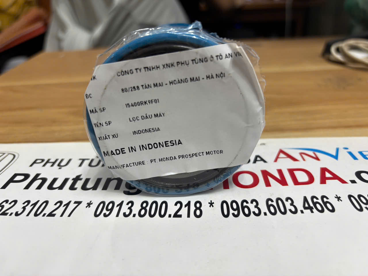 Lọc dầu, Lọc nhớt động cơ xe Honda CRV