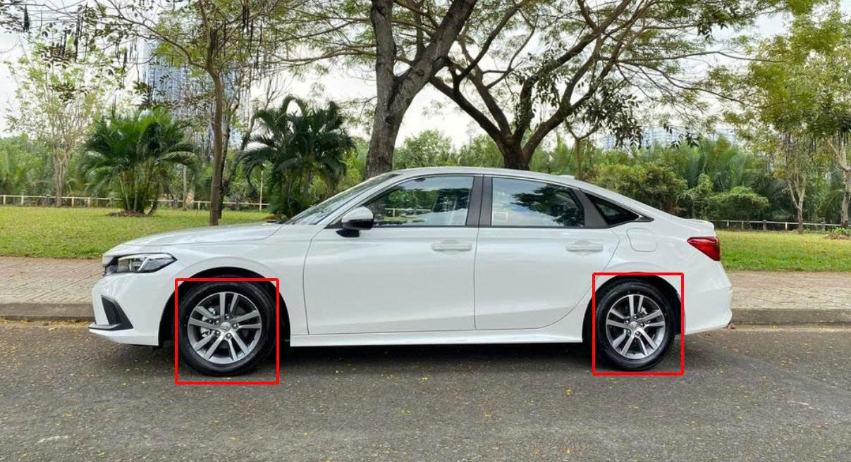 MÂm xe Civic 2022 - 2024  Civic, la zang honda Civic Gen11 mâm 16 inch = bản E  42700T24T71 42700-T24-T71