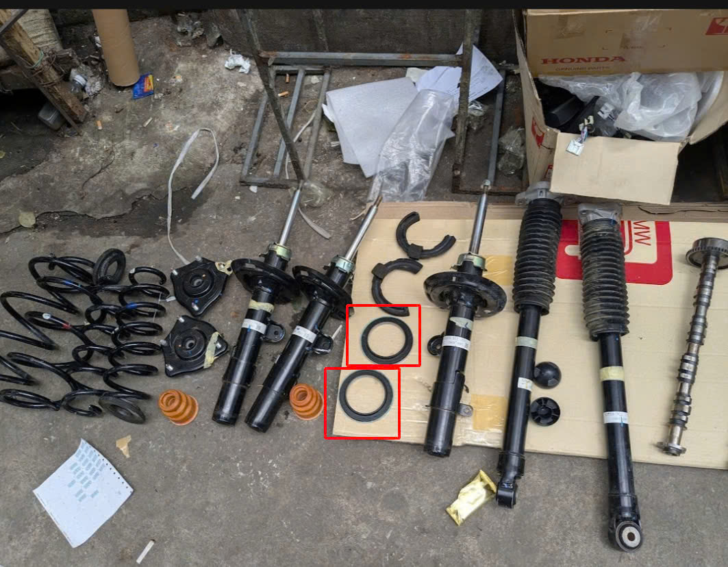 51726T20A01 Bi bát bèo giảm xóc trước Lh= Rh Crv 2024 - 2025  Crv Ehev hybrid  phuộc nhún Cr-V  civic 2022 1.5 turbo và Civic Ehev hybrid