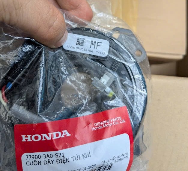 779003A0S21 Cáp còi túi khí CUỘN kèn Honda Crv 2024 - 2025 - bản 1 cầu và 2 cầu Rs3 Rs4 và  Crv hybrid 2024 2025 Rs5 C-Rv 77900-3A0-S21 