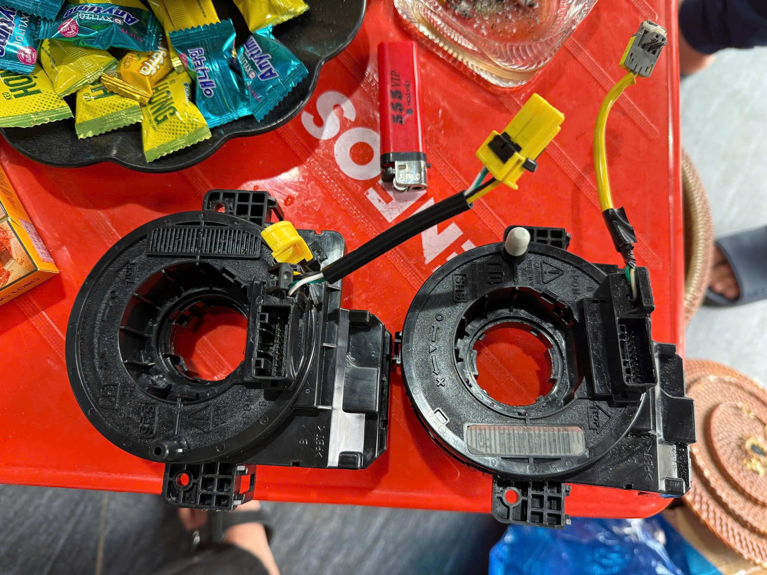 Cáp còi túi khí xe Honda CRV 1.5 hàng bãi