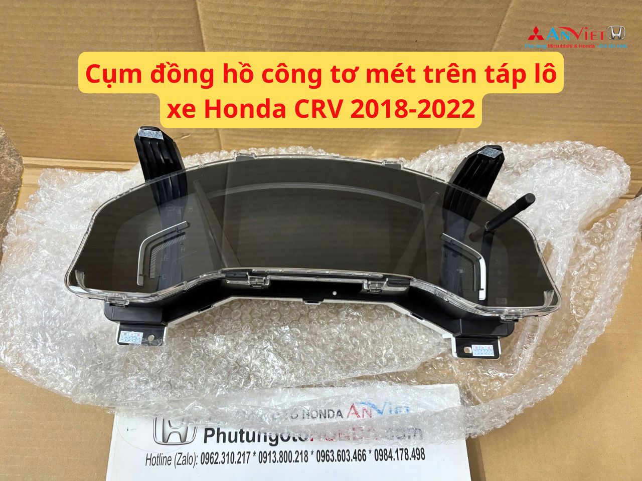Cụm đồng hồ công tơ mét trên táp lô xe Honda CRV 2018-2022