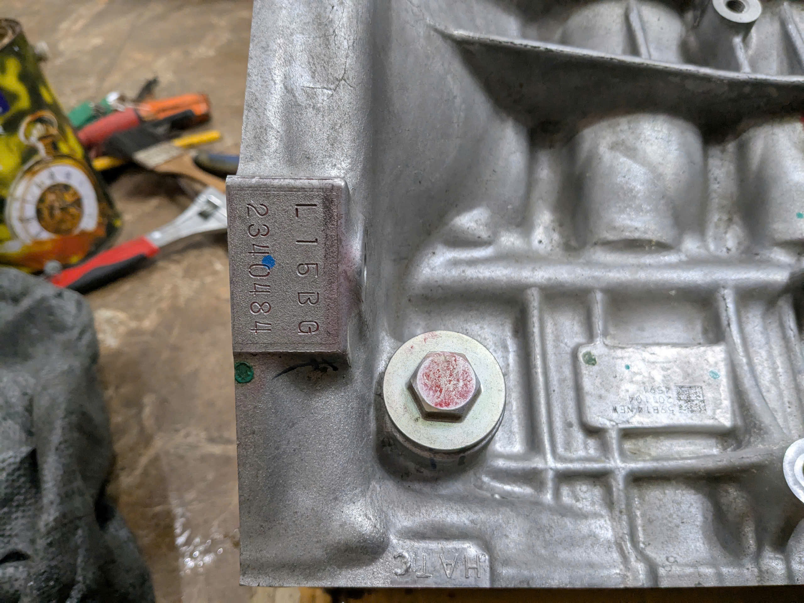 Cụm thân máy- bao gồm lốc+trục cơ+ piston Honda CRV, Civic 1.5 hàng tháo xe