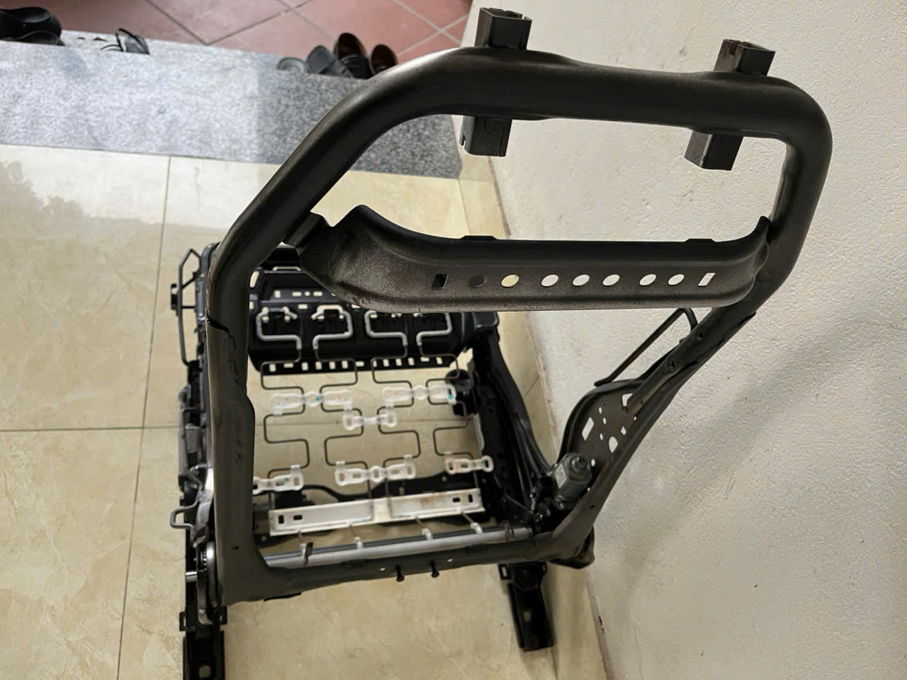 Khung xương cụm ghế trước Lh Xe Honda Crv 2018 - 2023, ghế trước crv lắp mô tơ chỉnh ghế Crv 81126TNCG11 81126-TNC-G11