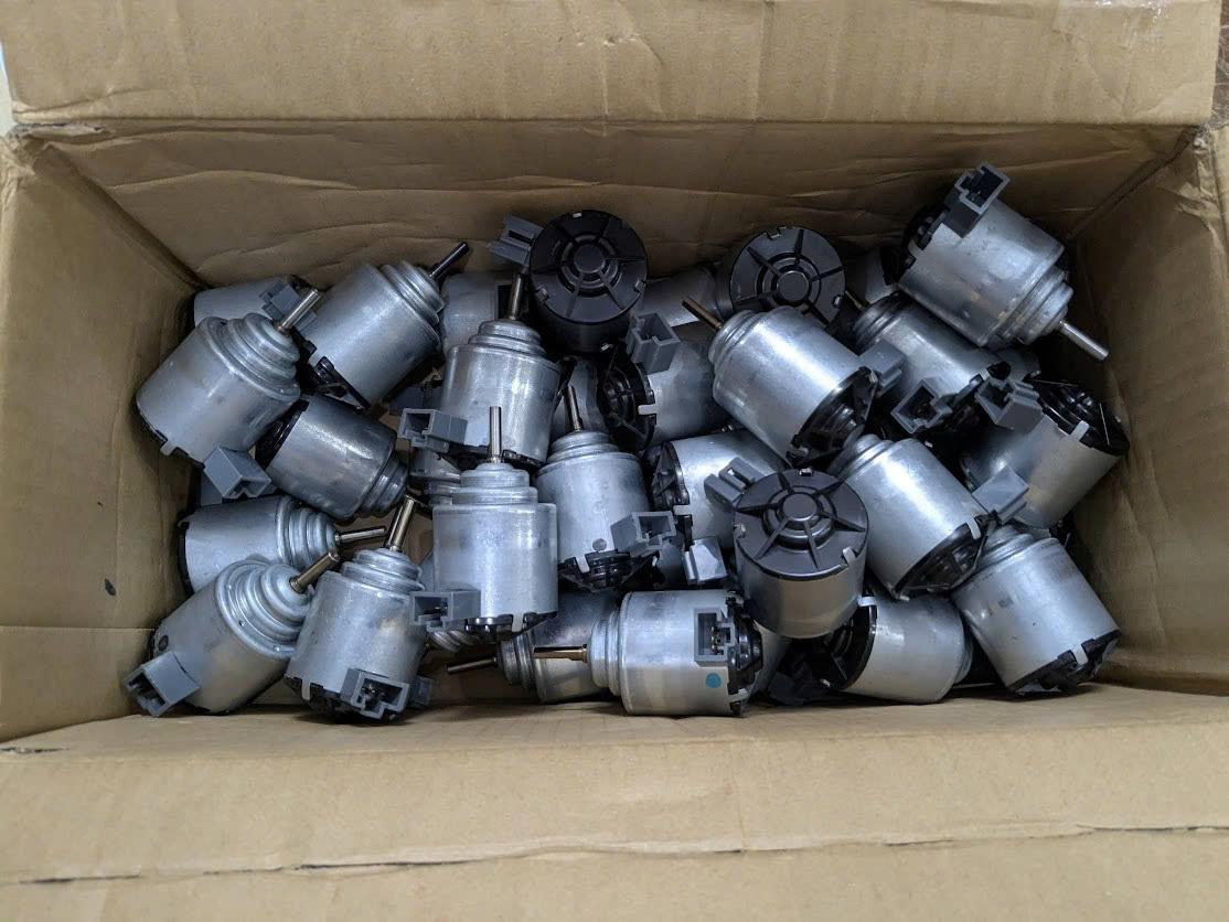 Mô tơ quạt dàn lạnh điều hòa dàn sau, trên trần xe Honda Brv 2025