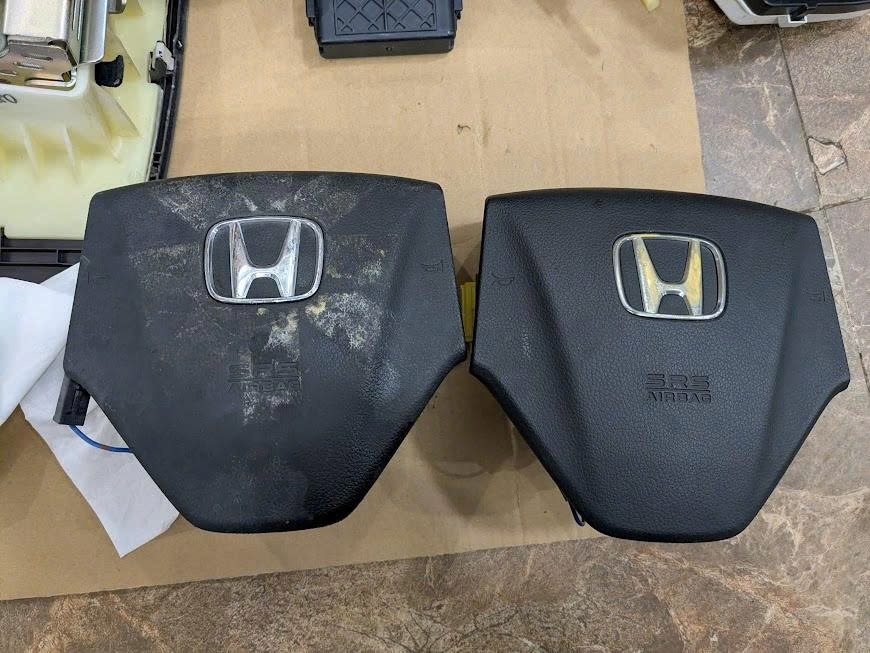 Túi khí vô lăng xe Honda CRV 2.0 2.4 2013-2017 hàng bãi