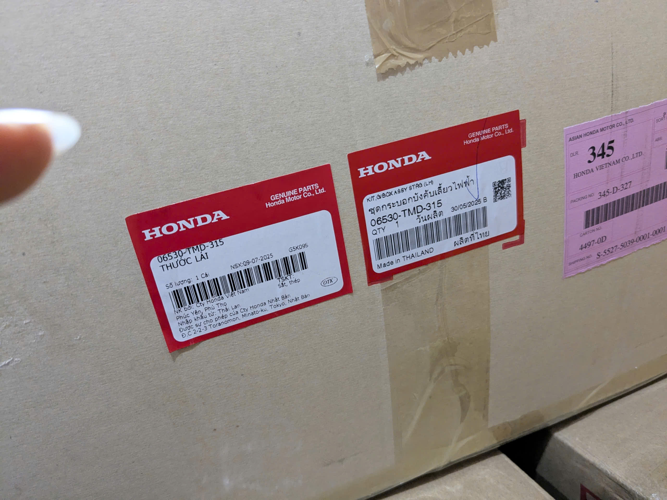 Thước lái điện xe Honda CRV 2018-2021