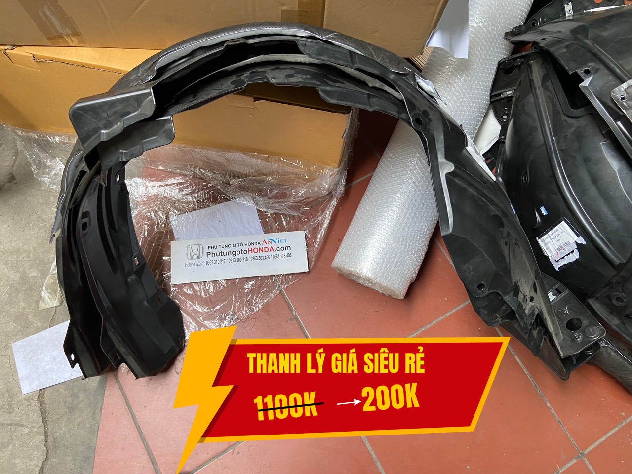 Chắn bùn Lòng dè, Chắn bùn Hốc lốp, Chắn bùn lòng Bánh xe Honda CRV 2013-2017 Hàng Thanh lý 