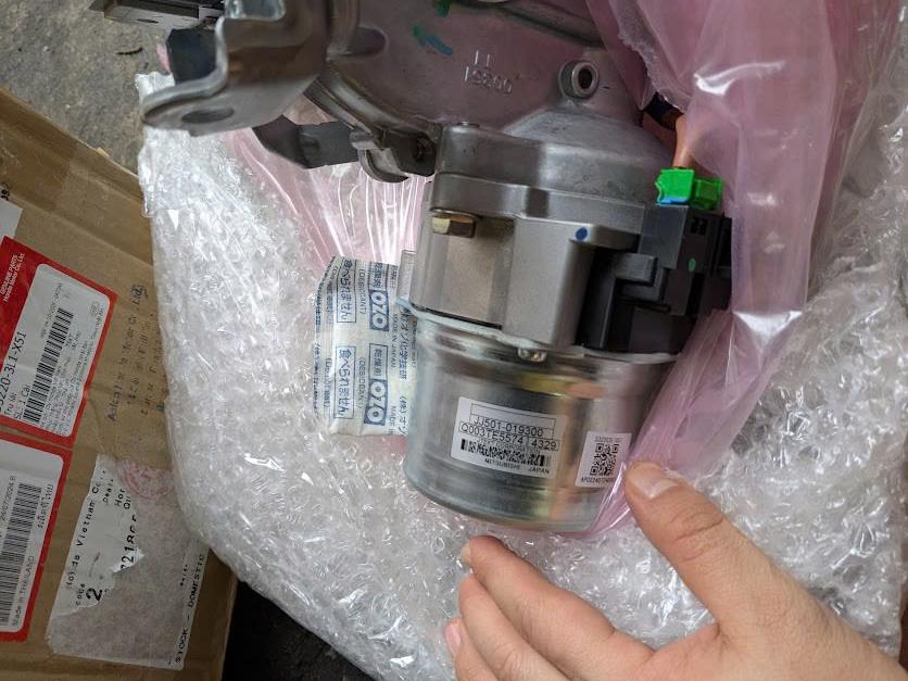 Cột lái Hrv 2022- 2026,  trục lái cọc lái gồm mô tơ trợ lực thước lái và cảm biến góc lái 532203L1X50  53220-3L1-X50  