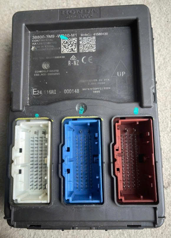 Hộp điều khiển body BCM Xe Honda Hrv 2025-2026 , Hộp Bcm Hr-V 388093M9WA1 388093M9WD1 388093M9WC1 388003M9WA1 388003M9WD1 388003M9WC1 38809-3M9-WA1 38809-3M9-WD1 38809-3M9-WC1 38800-3M9-WA1 38800-3M9-WD1 38800-3M9-WC1