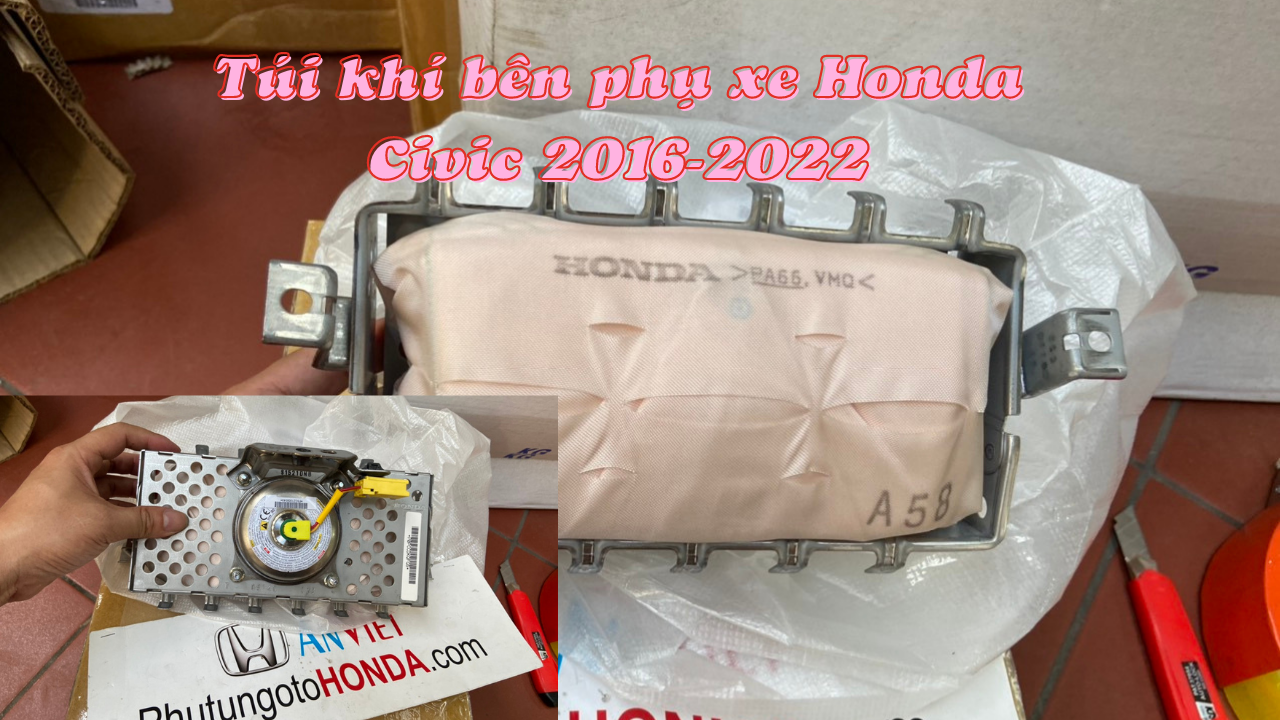 Túi khí bên phụ xe Honda CIVIC 2016 đến 2022