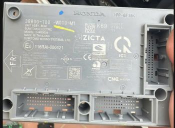 Hộp etac điều khiển điện thân xe- hộp body họp  Hộp Bcm  City 2021-2024 38800-T00-W010-M1 hàng bãi 38800-T00-WF1