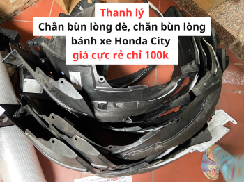 Chắn bùn lòng dè xe Honda City Hàng thanh lý