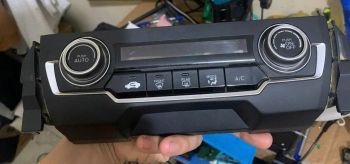 Cụm công tắc điều khiển chỉnh điều hòa taplo xe Honda Civic 1.8 1.5 2016-2020 hàng bãi