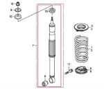 Giảm xóc sau  Civic 1.8 2012-2015  Civic 2.0 2012-2015 bãi