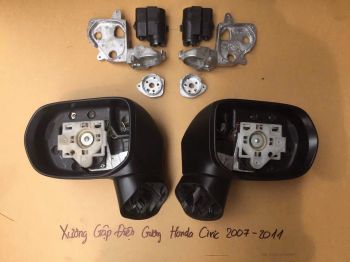 Mô tơ gập gương xe Honda Civic 1.8 2.0 2006-2011
