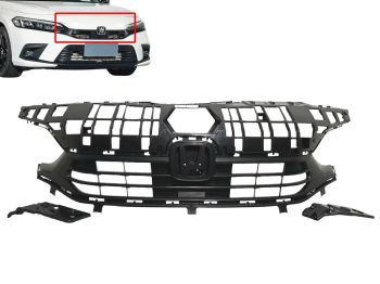 Mặt ca lăng xe Honda Civic 2022 - 2024, lưới gió ca lăng civic Gen 11 71200T24T01 71200-T24-T01